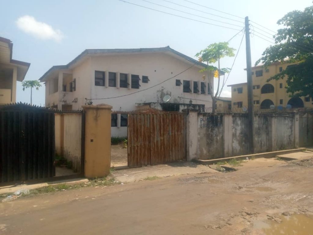 House for Sale along Baba Eweh street, Off Ago Palace Way , Okota , Lagos