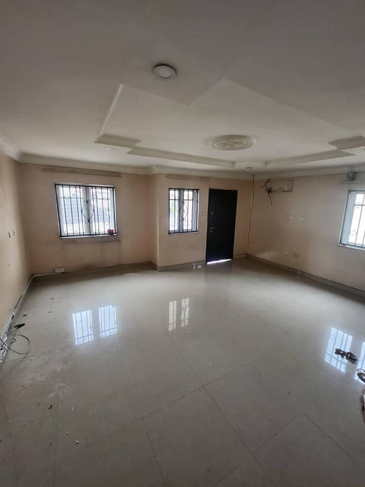 A 4bedroom semi-detached duplex is available now for Rent @Calmwater Estate ,Amuwo odofin ,Lagos State.